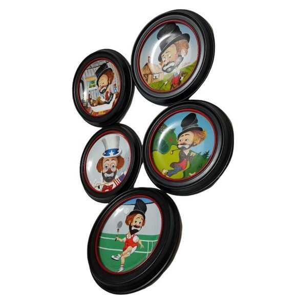 5 Pcs. - Red Skelton Numbered Edition Collectible Decorative Porcelain Plates - Picture 14 of 14